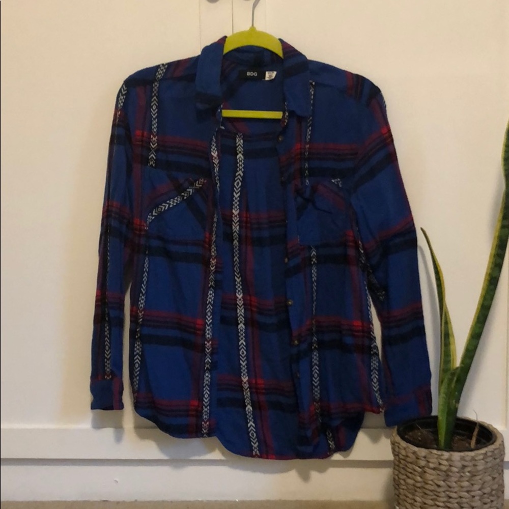 Urban Outfitters plaid flannel XS